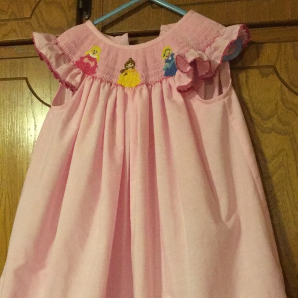 Smocked 2 Princess Dress